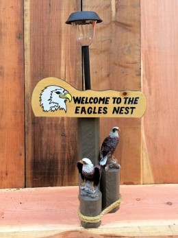 Eagles Nest Solar Lamp